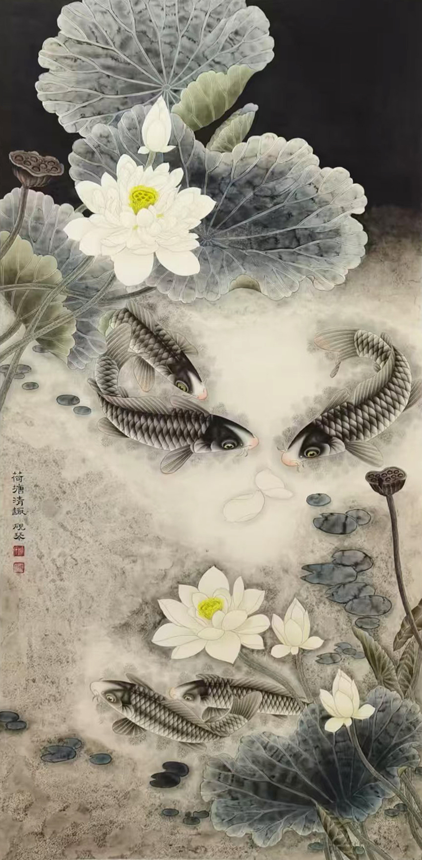 武艳琴作品4 《荷塘清趣》（二）